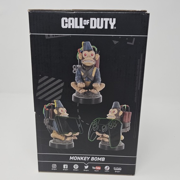 New Call of Duty Monkey Bomb Cable Guy Phone and Controller Holder Collectibles - Picture 10 of 13